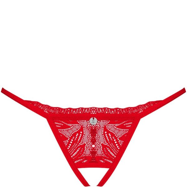 OBSESSIVE - CHILISA THONG CROTCHLESS XS/S 7